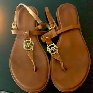 Michael Kors camel sandals